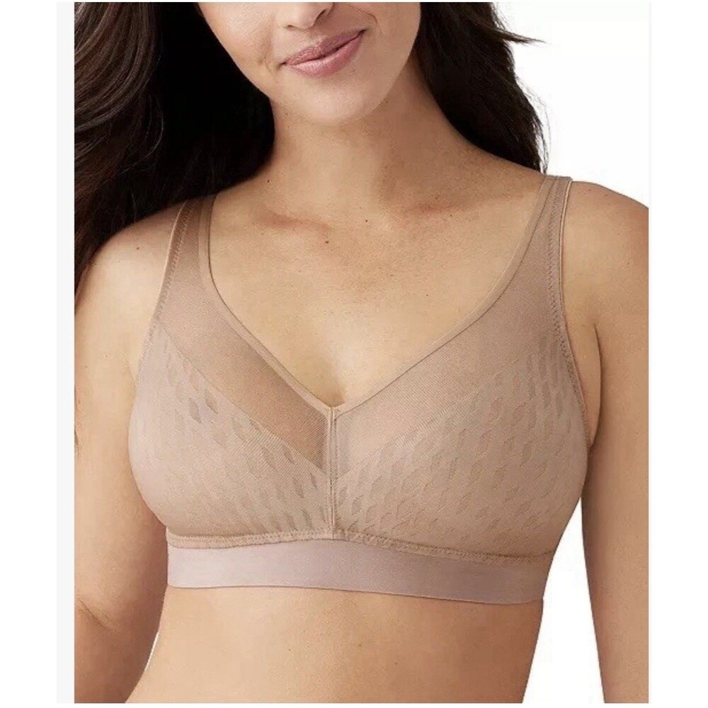 Wacoal 852336 Elevated Allure Wire Free Bra Roebuck Wireless Size 42C
